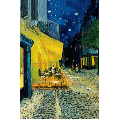 Terrace of a café at night - Van Gogh